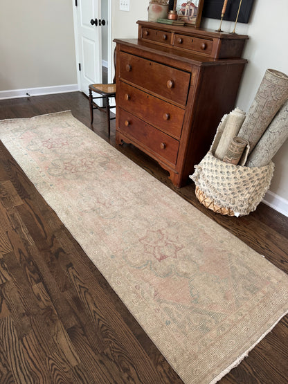 Vintage Turkish Runner Rug No. 731 | 2'9 x 9'7