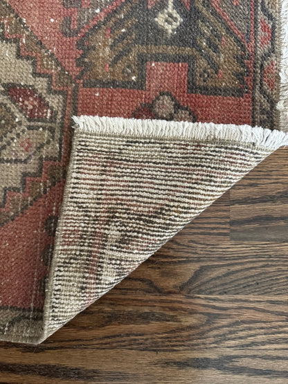 Vintage Turkish Mini Rug No. 124 |  1'7 x 3'0