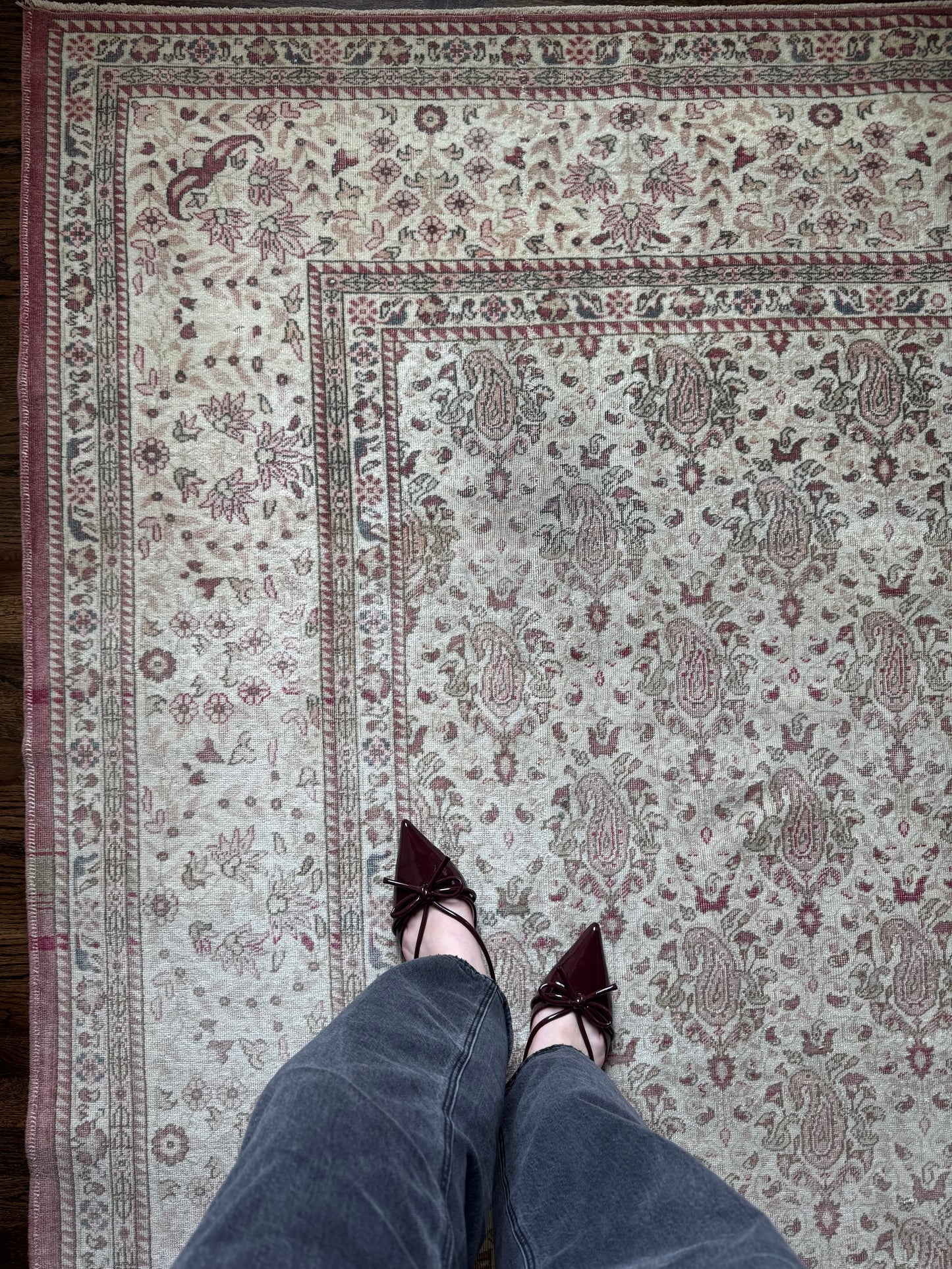 Vintage Persian Malayer Area Rug No. 611 |  10'1 x 12'11