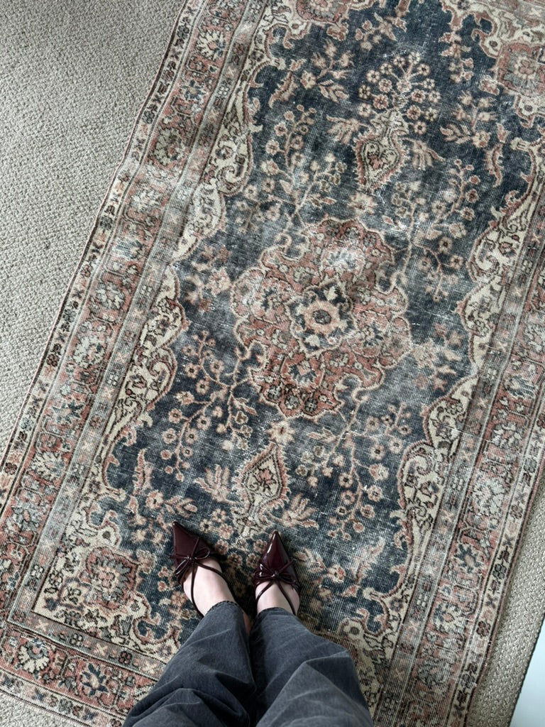 Vintage Turkish Scatter Rug