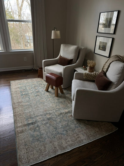 Vintage Turkish Scatter Rug No. 306
